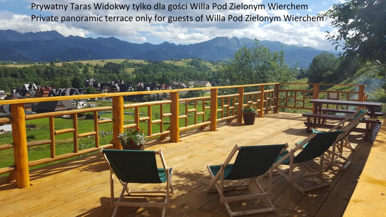 Willa Pod Zielonym Wierchem Zakopane Esterno foto